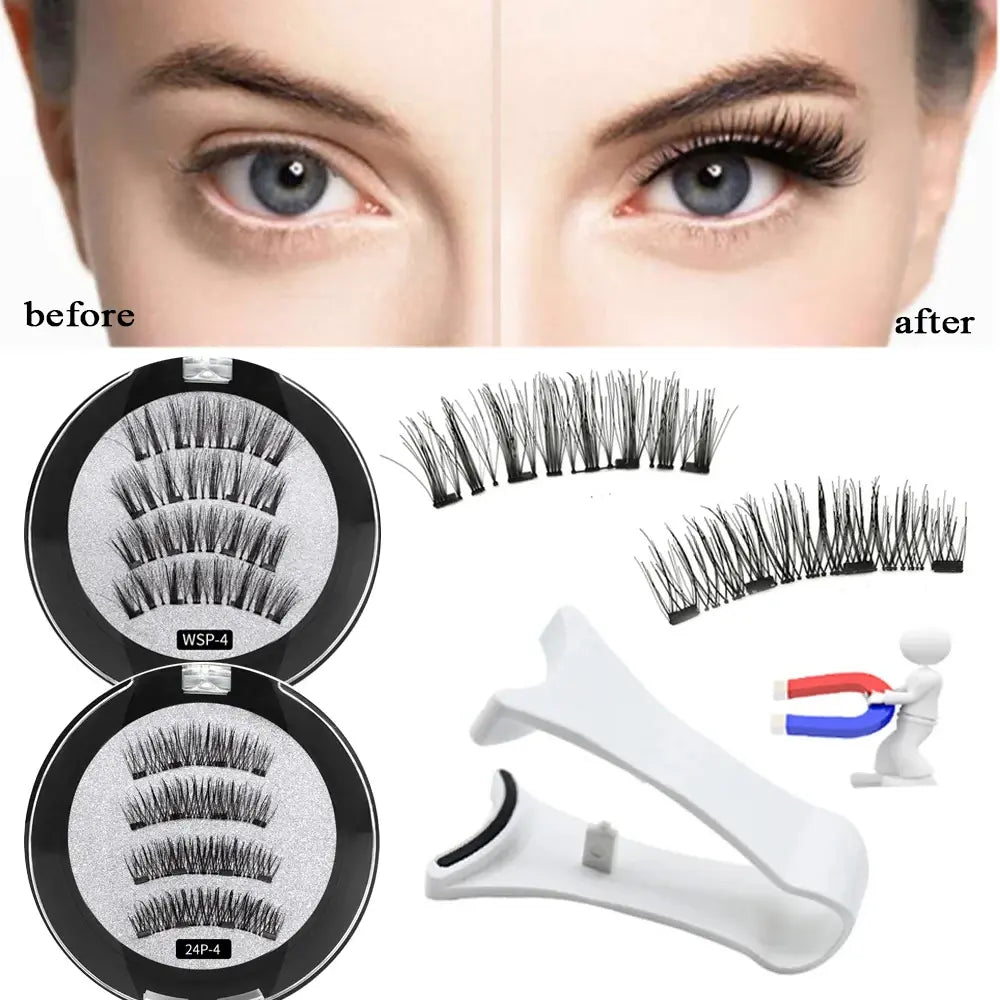 3D Magnetic Eyelashes Kit