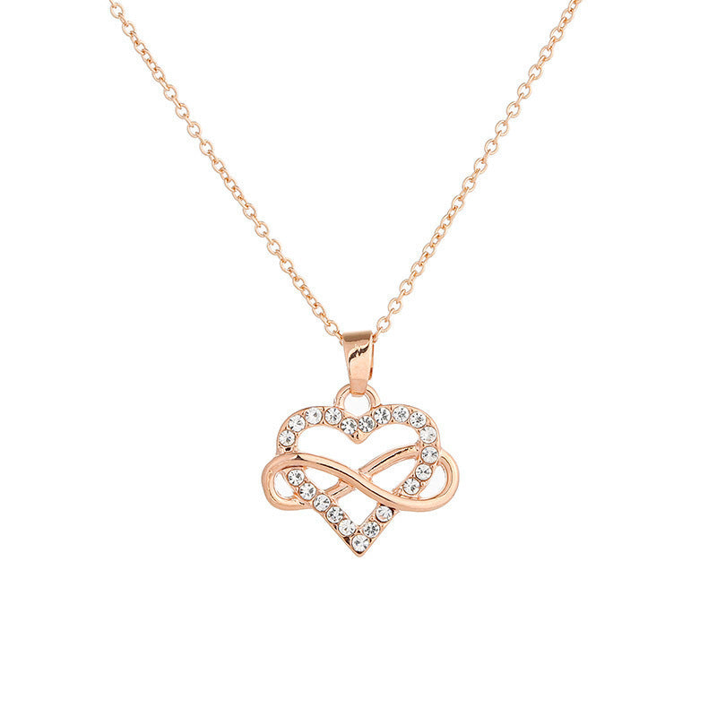 Unlimited Love Necklace Women Wrapped Love Valentine&