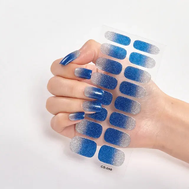 DIY Gel Nail Stickers